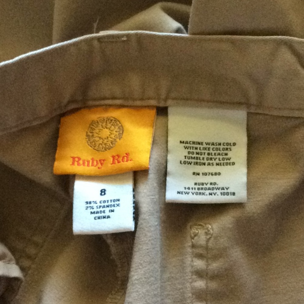 Ruby Red pants - Picture 3 of 3